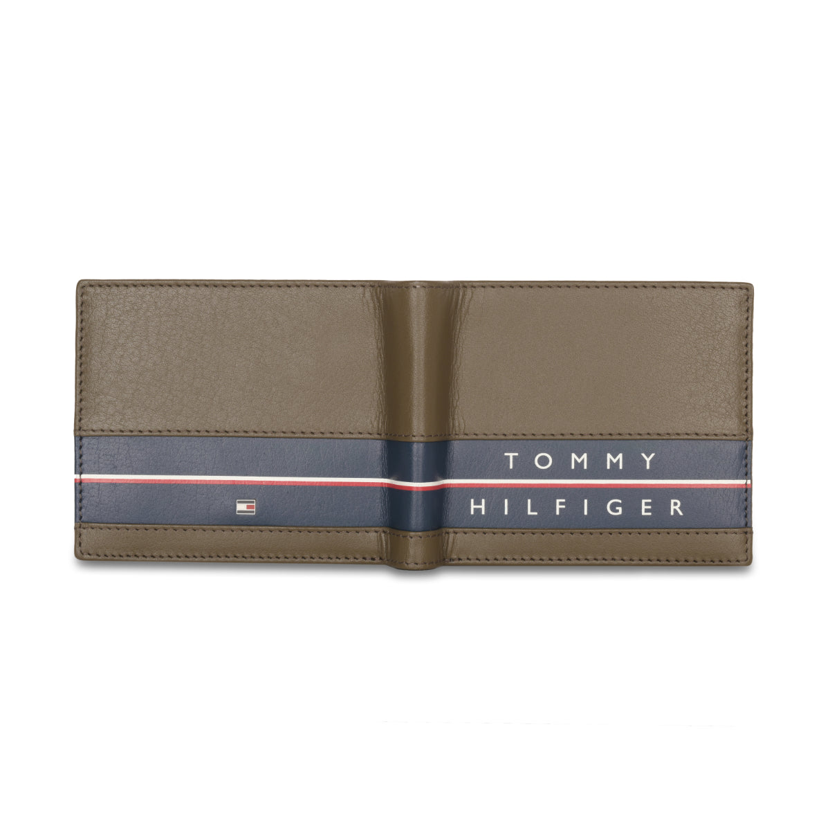 Tommy Hilfiger Rewey Passcase Wallet Olive