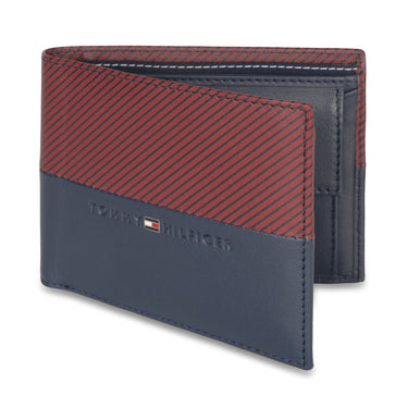 Tommy Hilfiger Slinger Passcase Wallet Black Navy