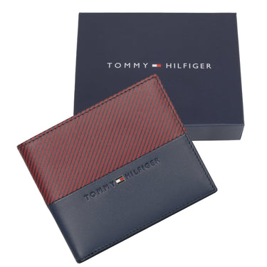 Tommy Hilfiger Slinger Passcase Wallet Black Navy