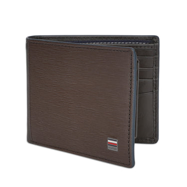 Tommy Hilfiger Valders Passcase Wallet Brown