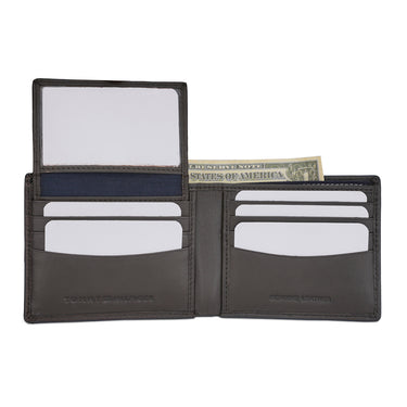 Tommy Hilfiger Valders Passcase Wallet Brown