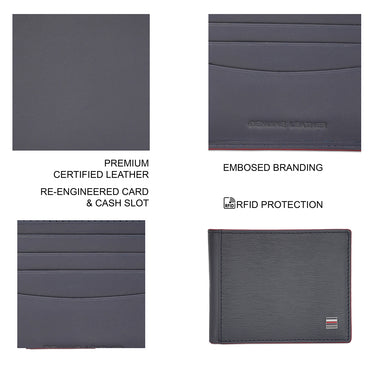 Tommy Hilfiger Valders Passcase Wallet Navy