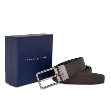 Tommy Hilfiger Glenwood Men's Reversible Belt Brown