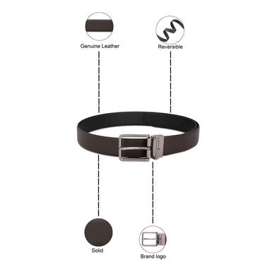 Tommy Hilfiger Glenwood Men's Reversible Belt Brown