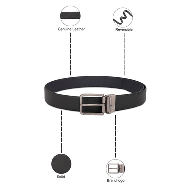Tommy Hilfiger Glenwood Men's Reversible Belt Black