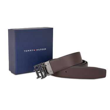 Tommy Hilfiger Moravia Men's Reversible Belt Brown