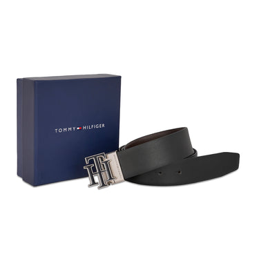 Tommy Hilfiger Moravia Men's Reversible Belt Black