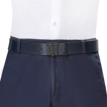 Tommy Hilfiger Welles Men's Reversible Belt Navy