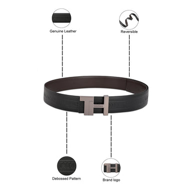Tommy Hilfiger Burnham Men's Reversible Belt Black