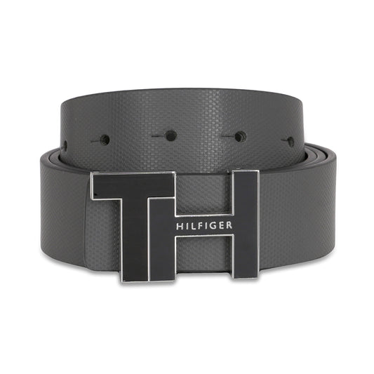 Tommy Hilfiger Alsop Men's Reversible Belt Charcol Grey