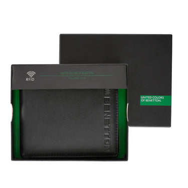 United Colors of Benetton Ridge Global Coin Wallet Black