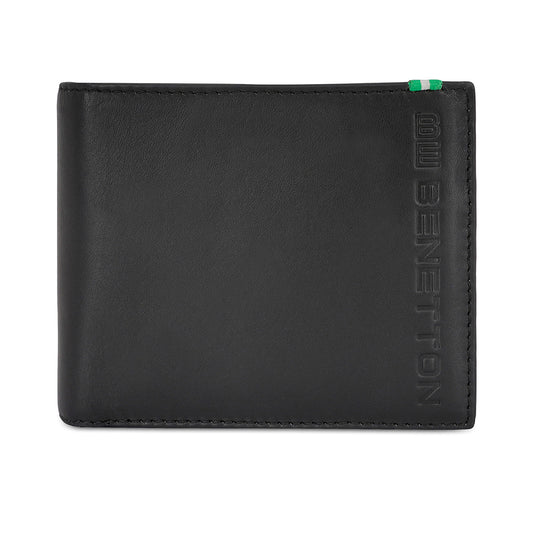 United Colors of Benetton Ridge Global Coin Wallet Black