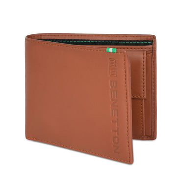 United Colors of Benetton Ridge Multicard Coin Wallet Tan