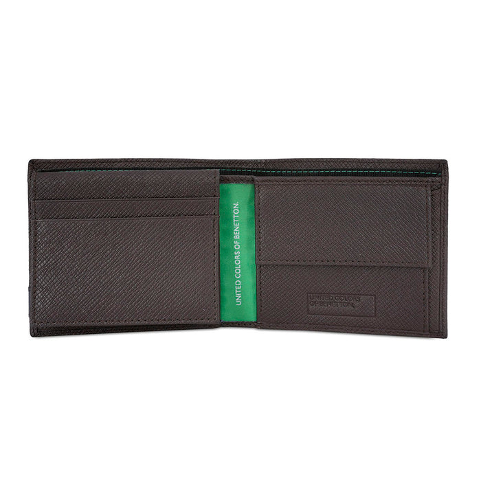 United Colors of Benetton Adamo Multicard Coin Wallet Brown