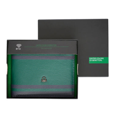 Copy of United Colors of Benetton Alamar Passcase Wallet Navy