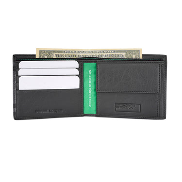 United Colors of Benetton Alamar Passcase Wallet navy