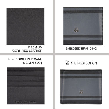 United Colors of Benetton Alamar Passcase Wallet navy