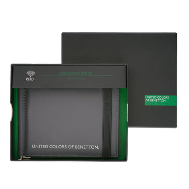 United Colors of Benetton Wiley Money Clip Wallet Navy