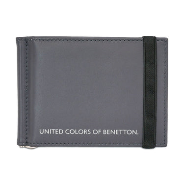 United Colors of Benetton Wiley Money Clip Wallet Navy