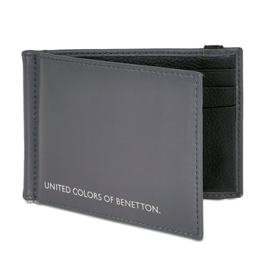 United Colors of Benetton Wiley Money Clip Wallet Navy