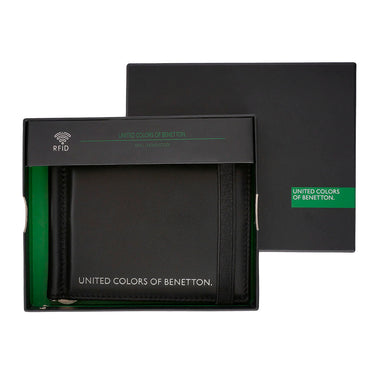 United Colors of Benetton Wiley Money Clip Wallet Black
