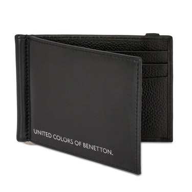United Colors of Benetton Wiley Money Clip Wallet Black