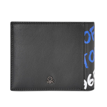 United Colors of Benetton Olson Passcase Wallet Black