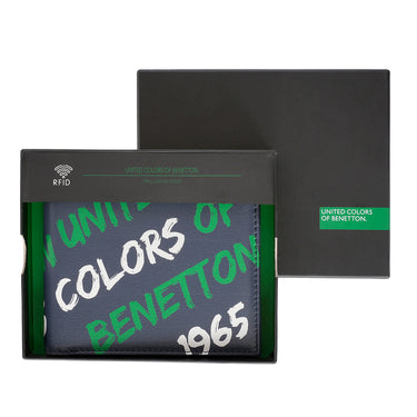 United Colors of Benetton Olson Global Coin Wallet Navy