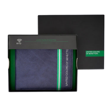 United Colors of Benetton Natalio Global Coin Wallet Navy