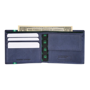 United Colors of Benetton Natalio Global Coin Wallet Navy