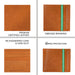 United Colors of Benetton Natalio Global Coin Wallet Tan