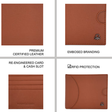 United Colors of Benetton Aracel  Multicard Coin Wallet Tan