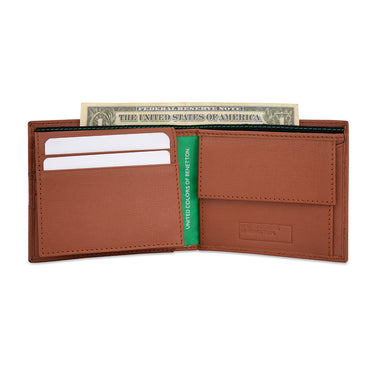 United Colors of Benetton Aracel  Multicard Coin Wallet Tan