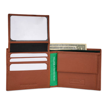 United Colors of Benetton Aracel  Multicard Coin Wallet Tan