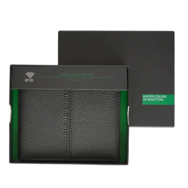 United Colors of Benetton Jayce Global Coin Wallet Black