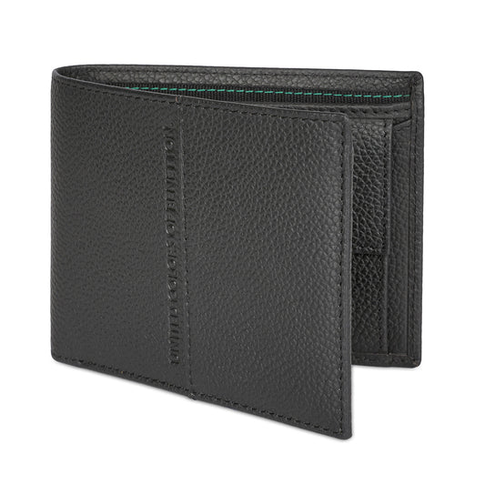 United Colors of Benetton Jayce Global Coin Wallet Black
