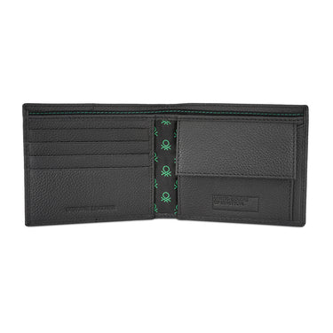 United Colors of Benetton Jayce Global Coin Wallet Black