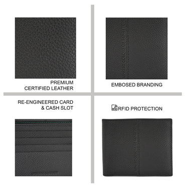 United Colors of Benetton Jayce Global Coin Wallet Black