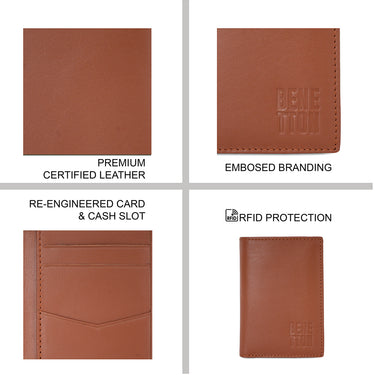 United Colors of Benetton Adour Bifold Tan