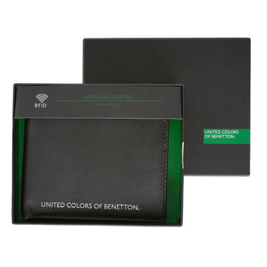 United Colors of Benetton Aelger Global Coin Wallet Black