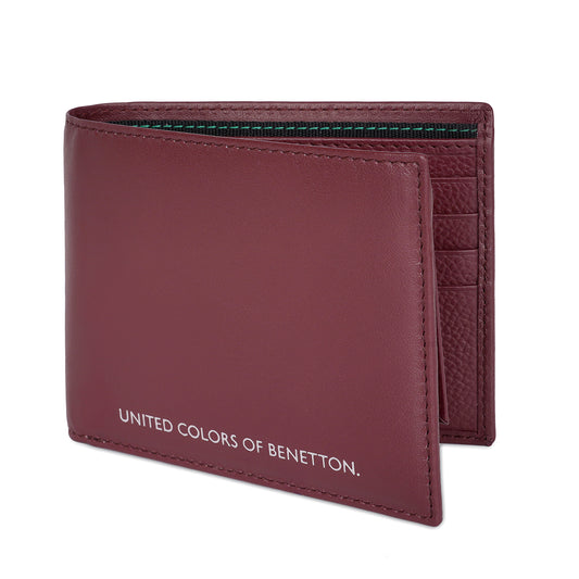 United Colors of Benetton Aelger Passcase Wallet Wine