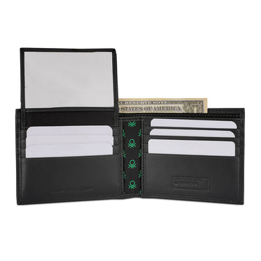 United Colors of Benetton Ainara Passcase Wallet Black