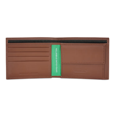 United Colors of Benetton Quinell Global Coin Wallet tan