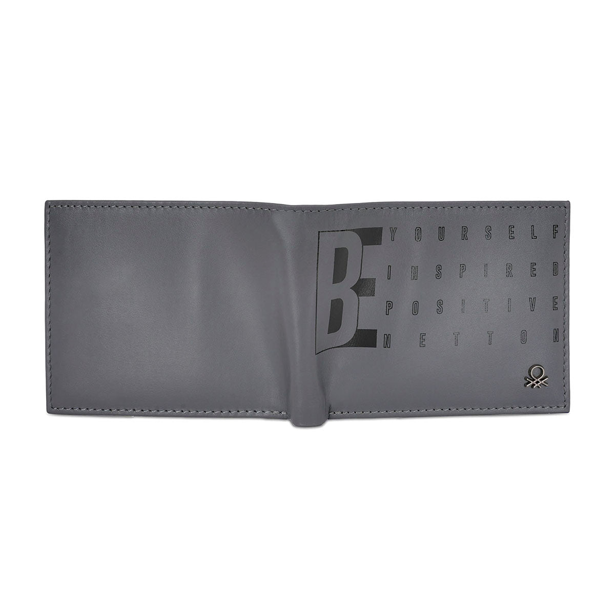 United Colors of Benetton Quinell Passcase Wallet grey