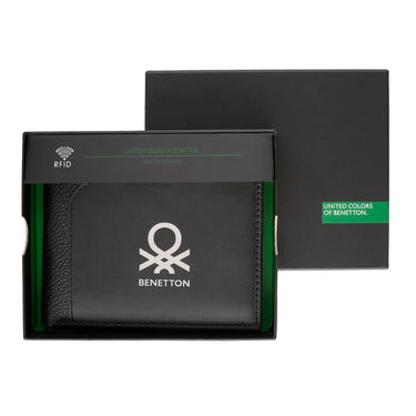 United Colors of Benetton Aloise Passcase Wallet Black