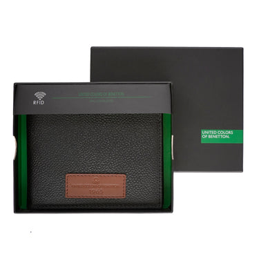 United Colors of Benetton Alfrid Global Coin Wallet Black