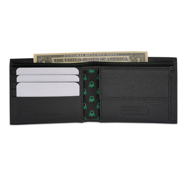 United Colors of Benetton Alfrid Global Coin Wallet Black