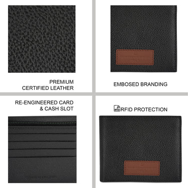 United Colors of Benetton Alfrid Global Coin Wallet Black