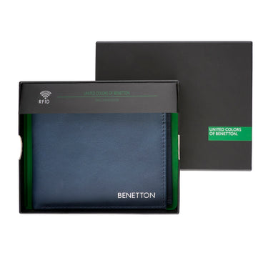United Colors of Benetton Corso Global Coin Wallet navy