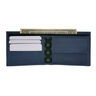 United Colors of Benetton Corso Global Coin Wallet navy